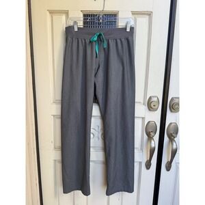 FIGS Technical Collection Livingston Heather Grey Scrub Pants Size XS
